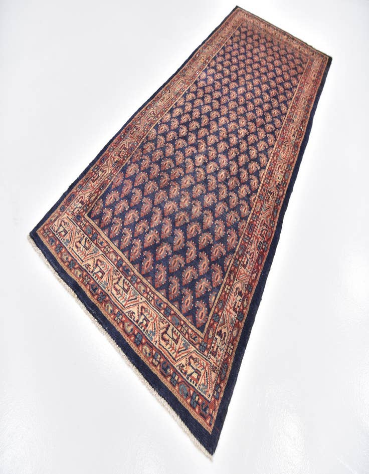 Detail image of  4' 5 x 10' 7 Farahan Wool Runner Rug