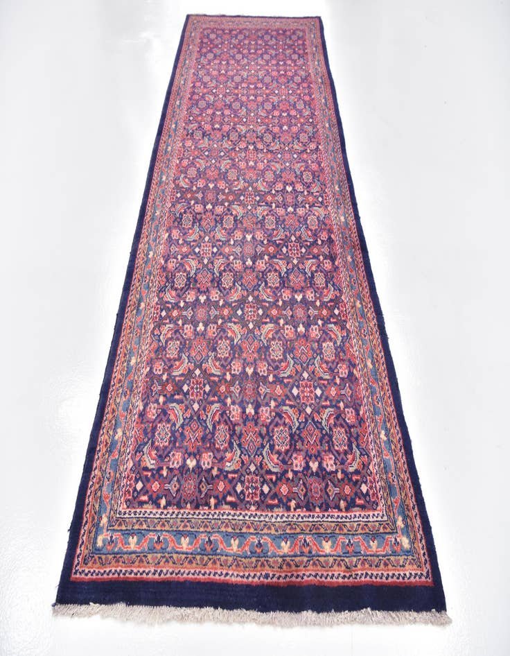 Detail image of  4' 4 x 10' 9 Farahan Wool Runner Rug
