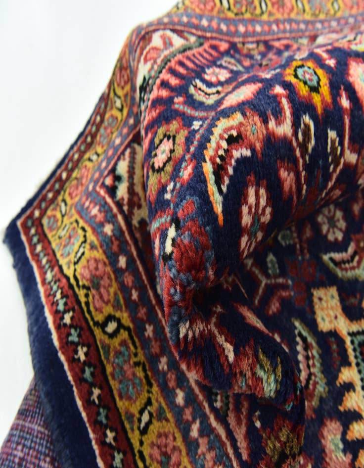 Detail image of  3' 8 x 10' 6  Hand Knotted Farahan Persian Wool Runner Rug