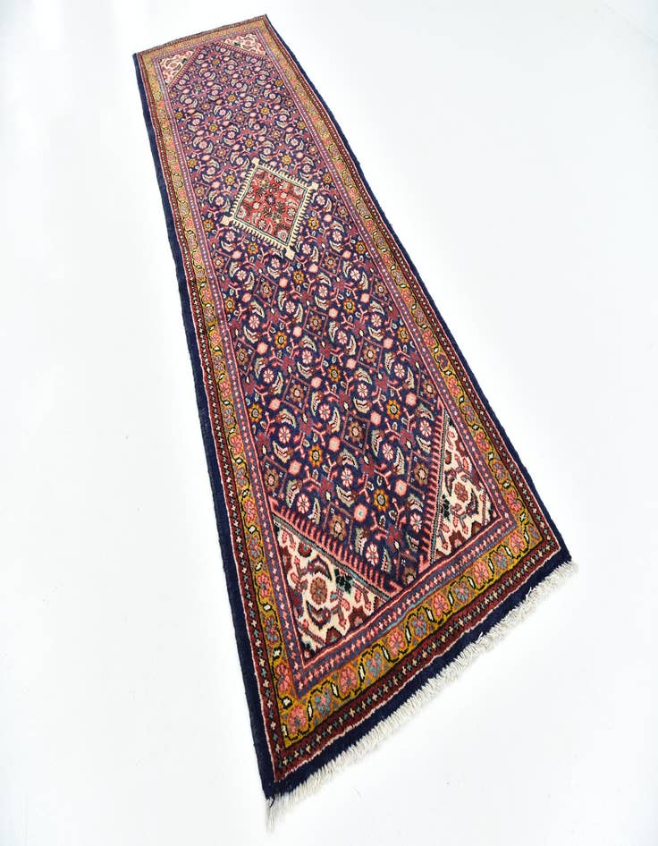 Detail image of  3' 8 x 10' 6  Hand Knotted Farahan Persian Wool Runner Rug