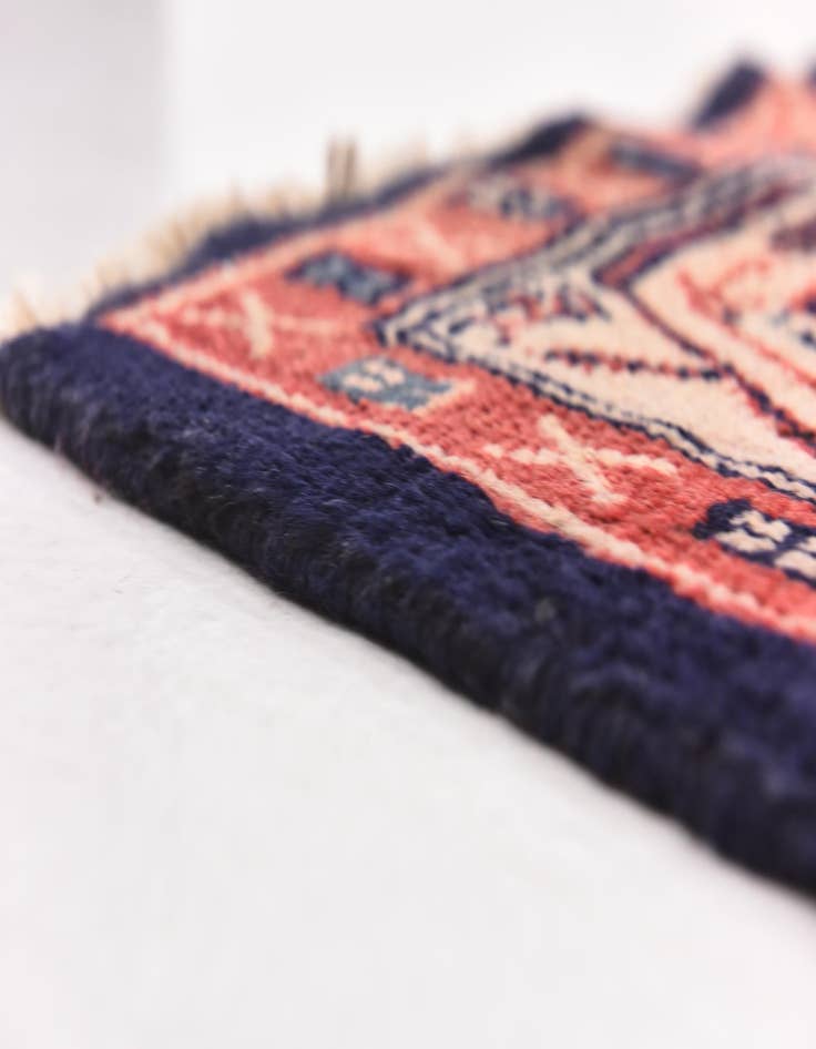 Detail image of  4' 6 x 10' 4  Hand Knotted Farahan Persian Wool Runner Rug