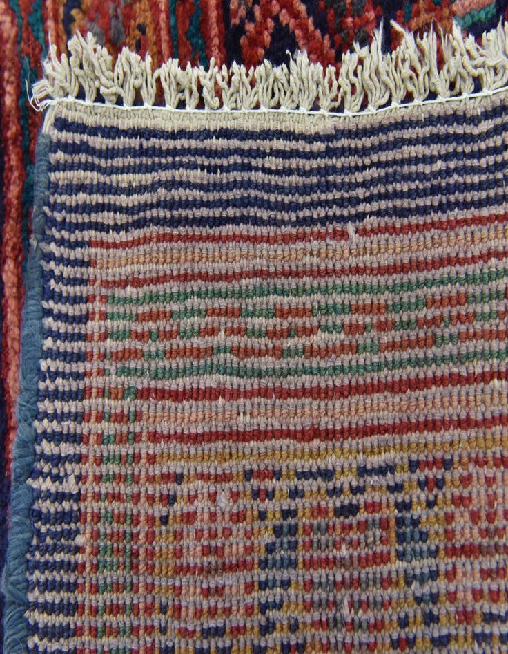 Detail image of  3' 7 x 10' 5  Hand Knotted Farahan Persian Wool Runner Rug