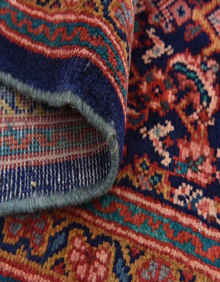 Detail image of  3' 7 x 10' 5  Hand Knotted Farahan Persian Wool Runner Rug