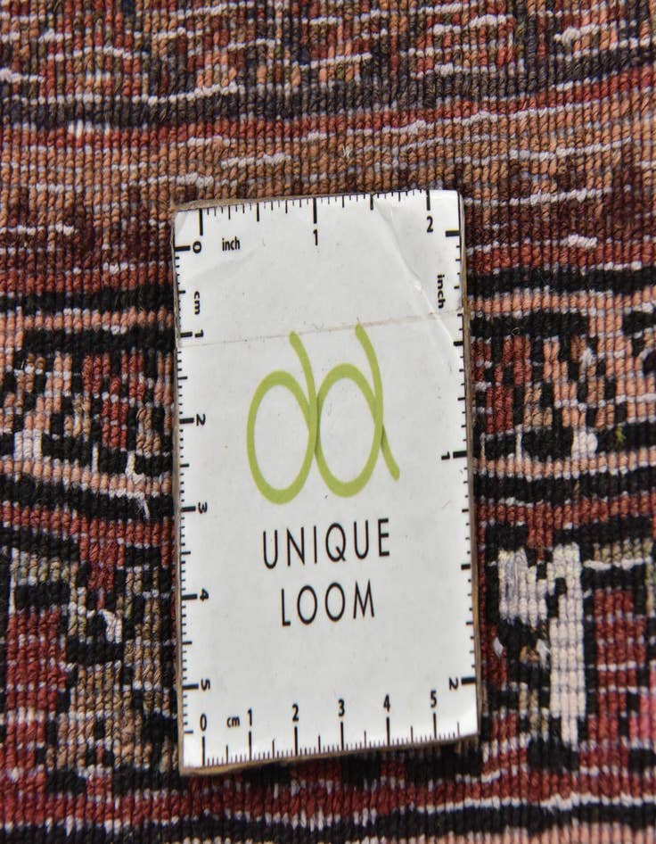 Detail image of 5' x 10' Hand Knotted Farahan Persian Wool Runner Rug