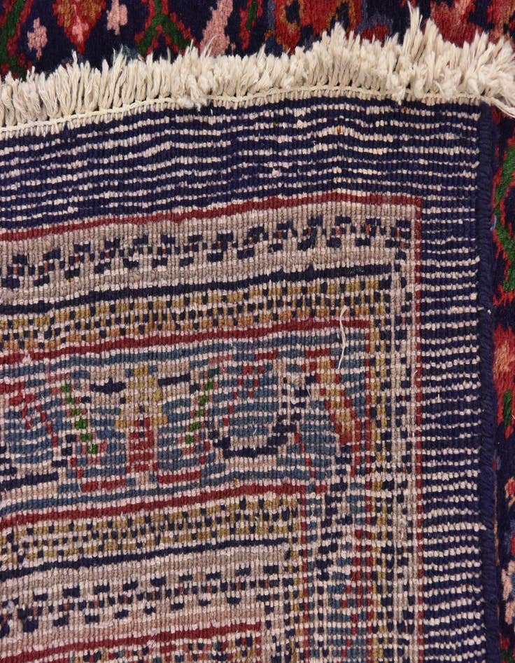 Detail image of  4' 7 x 10' 5  Hand Knotted Farahan Persian Wool Runner Rug