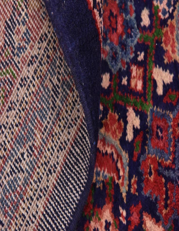 Detail image of  4' 7 x 10' 5  Hand Knotted Farahan Persian Wool Runner Rug