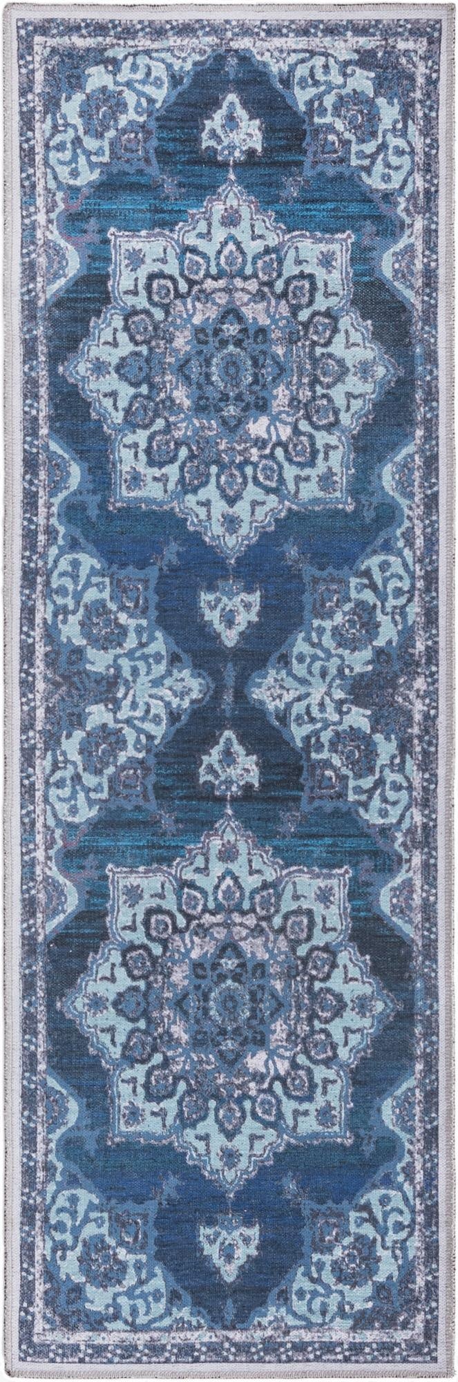  2' x 6'  Washable Francesca Runner Rug