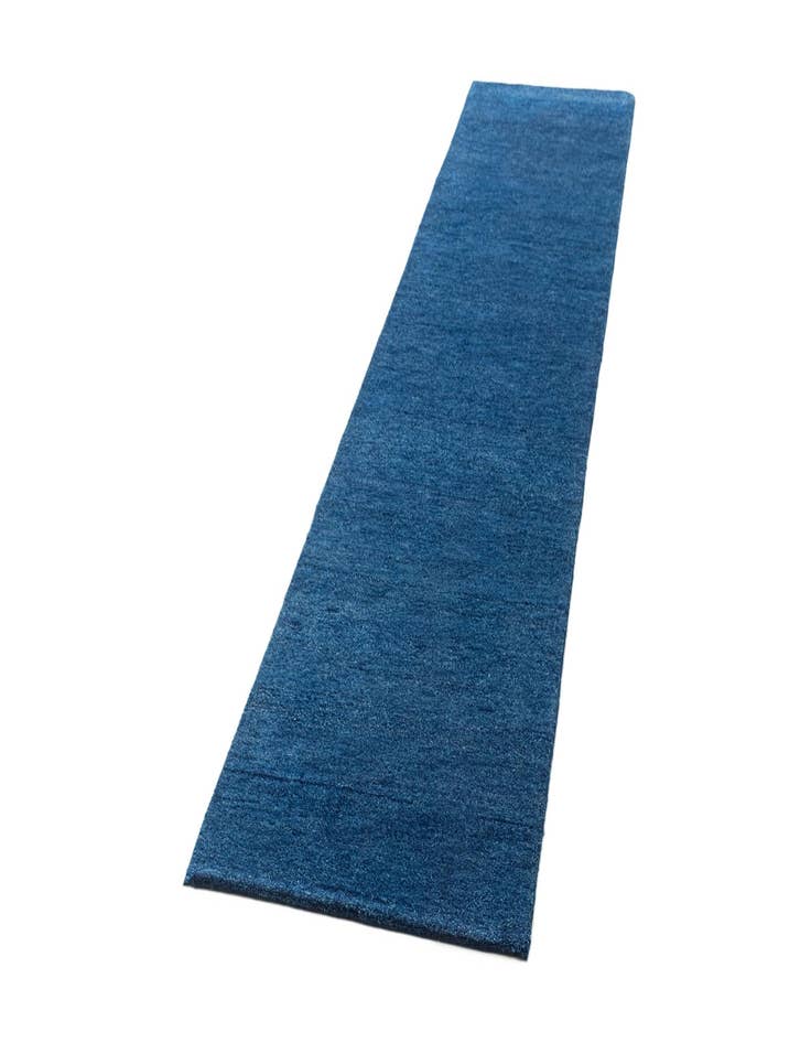 Detail image of  2' 7 x 10' 5  Hand Knotted Gabbeh Wool Runner Rug