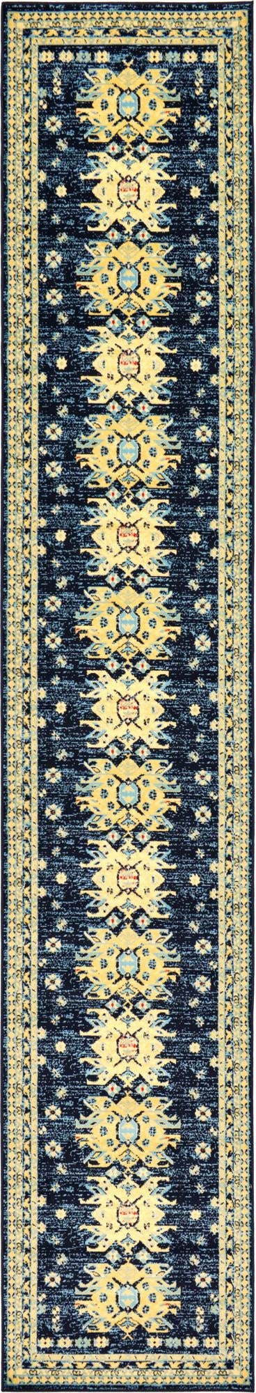  3' x 16' 5 Heris Runner Rug