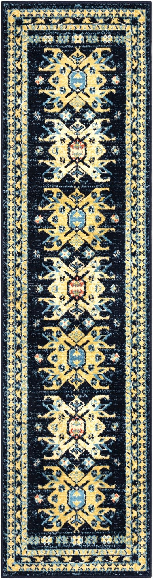  2' x 8' 2 Heris Runner Rug