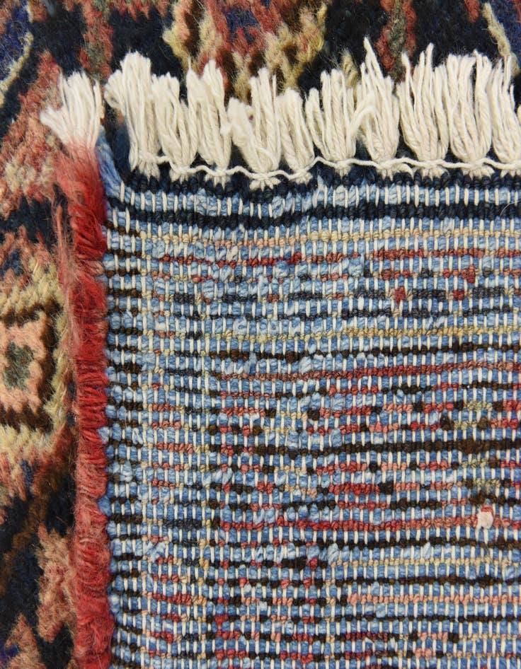 Detail image of  3' 8 x 10' 6  Hand Knotted Hossainabad Persian Wool Runner Rug