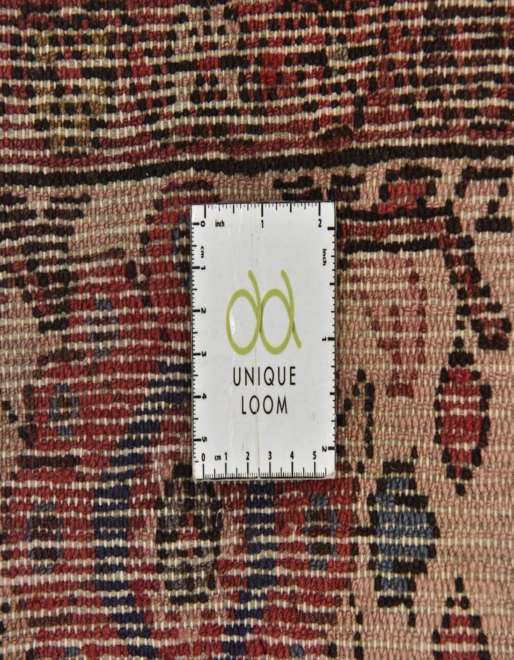 Detail image of  5' 9 x 10' 8  Hand Knotted Hossainabad Persian Wool Runner Rug