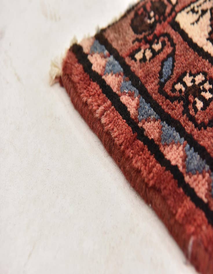 Detail image of  5' 9 x 10' 8  Hand Knotted Hossainabad Persian Wool Runner Rug