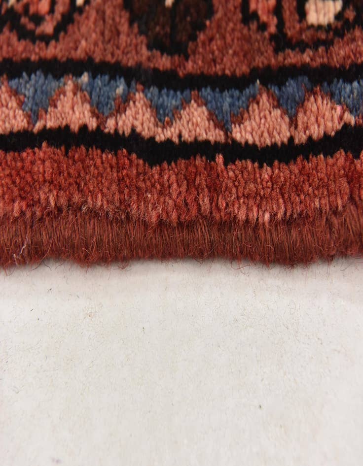 Detail image of  5' 9 x 10' 8  Hand Knotted Hossainabad Persian Wool Runner Rug