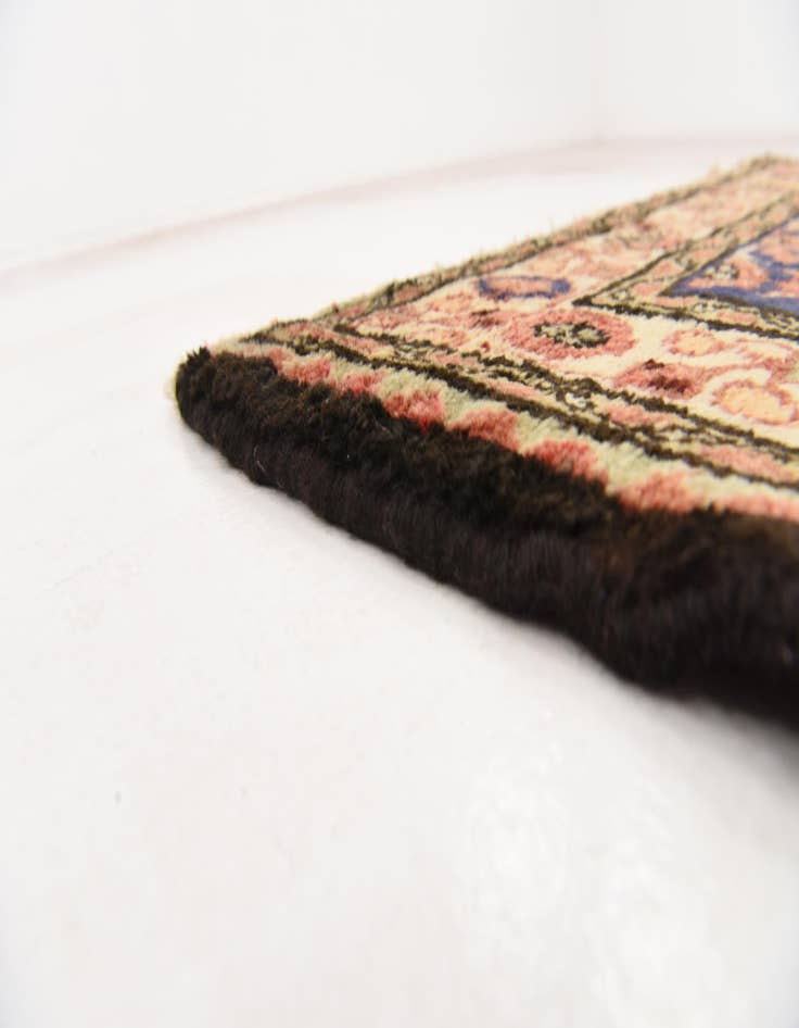 Detail image of  3' 5 x 10' 6  Hand Knotted Hossainabad Persian Wool Runner Rug