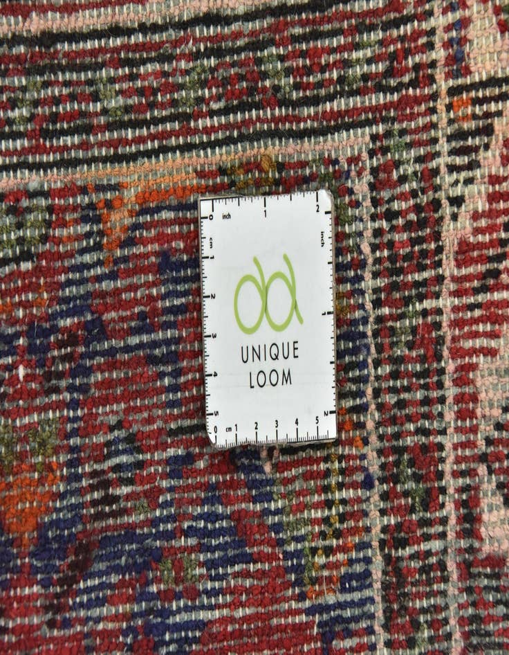 Detail image of  3' 9 x 10' 7  Hand Knotted Hossainabad Persian Wool Runner Rug