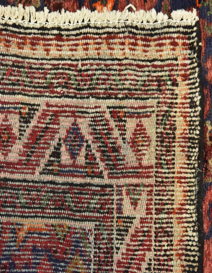 Detail image of  3' 9 x 10' 7  Hand Knotted Hossainabad Persian Wool Runner Rug