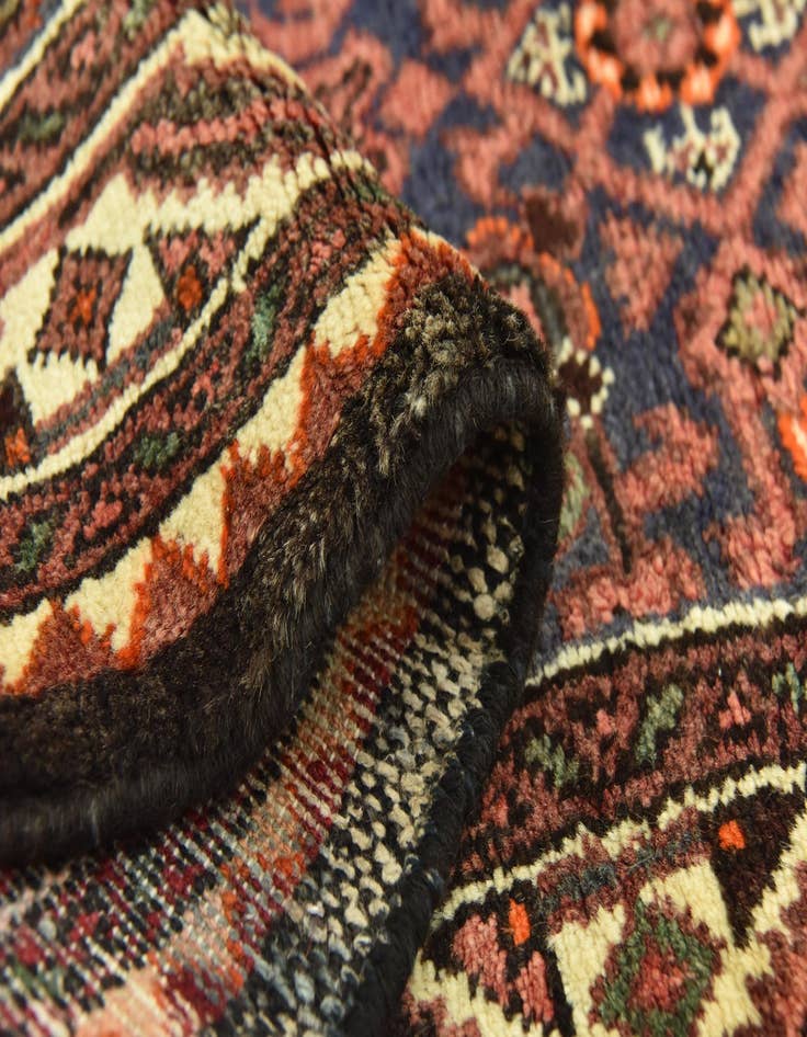 Detail image of  3' 9 x 10' 7  Hand Knotted Hossainabad Persian Wool Runner Rug