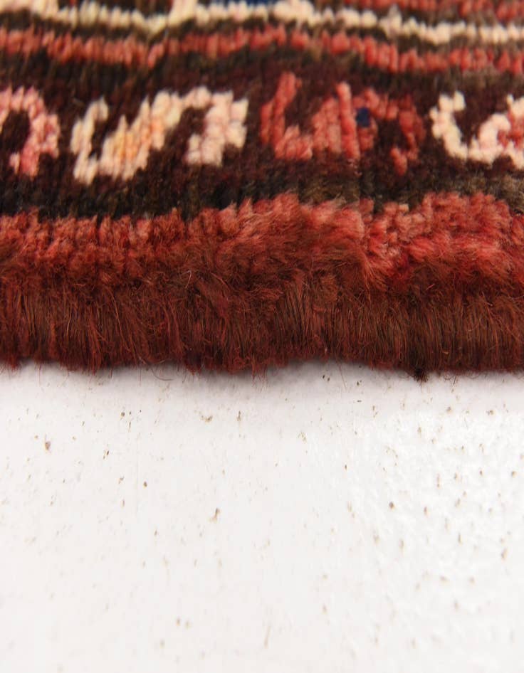 Detail image of  3' 6 x 10' 4  Hand Knotted Hossainabad Persian Wool Runner Rug