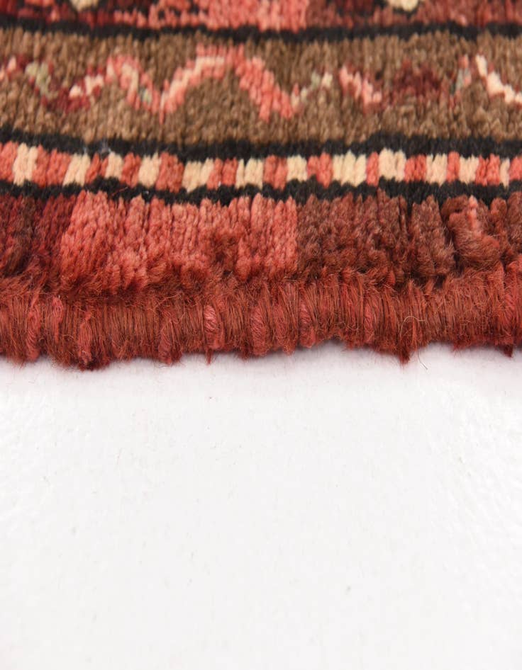 Detail image of  3' 7 x 10' 1  Hand Knotted Hossainabad Persian Wool Runner Rug