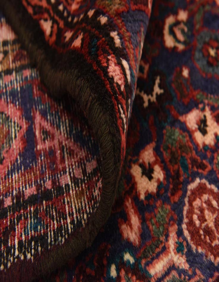 Detail image of  3' 5 x 9' 8  Hand Knotted Hossainabad Persian Wool Runner Rug