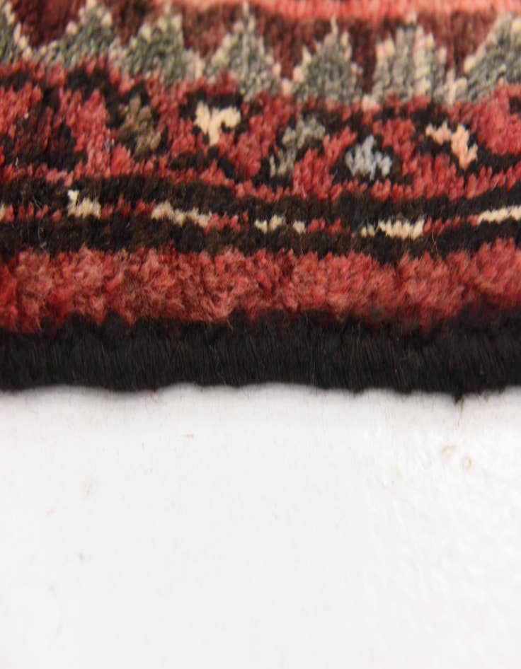 Detail image of 3' 6 x 9' 7 Hand Knotted Hossainabad Persian Wool Runner Rug