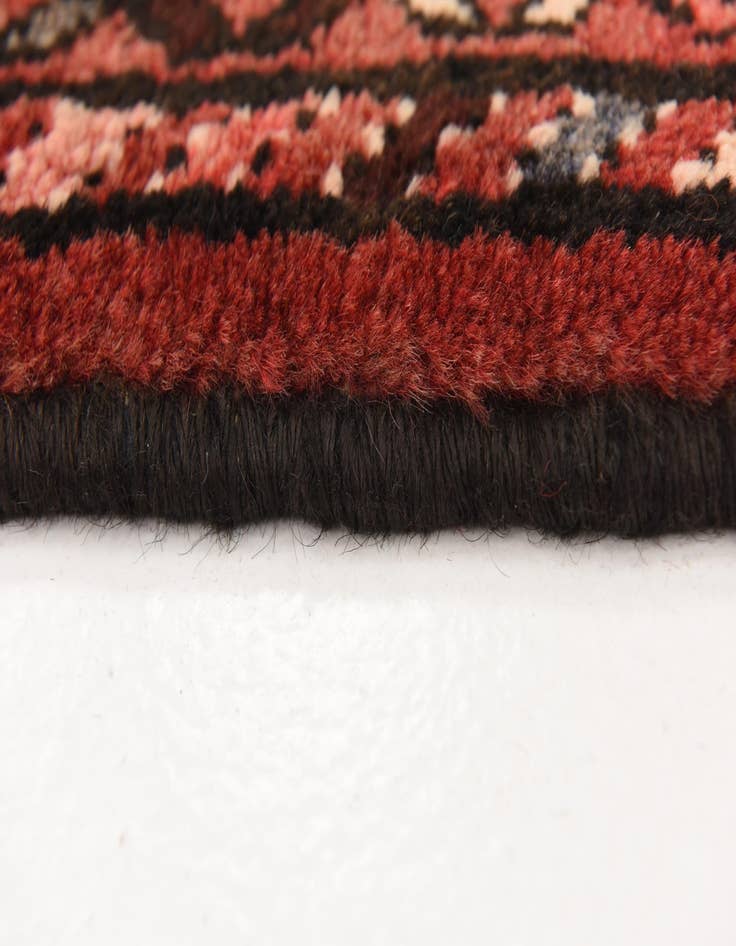 Detail image of  3' 10 x 9' 8  Hand Knotted Hossainabad Persian Wool Runner Rug