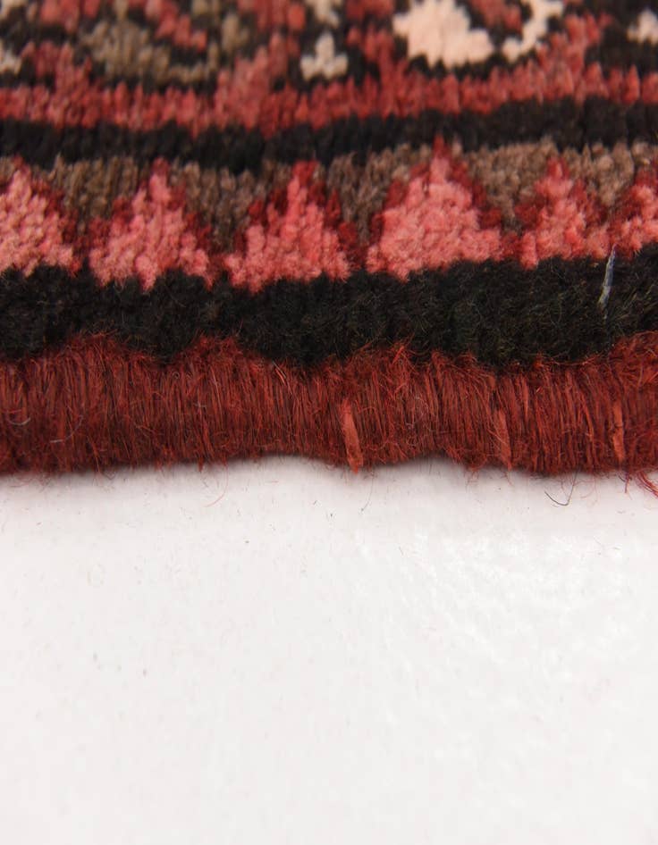 Detail image of  3' 10 x 10' 7  Hand Knotted Hossainabad Persian Wool Runner Rug