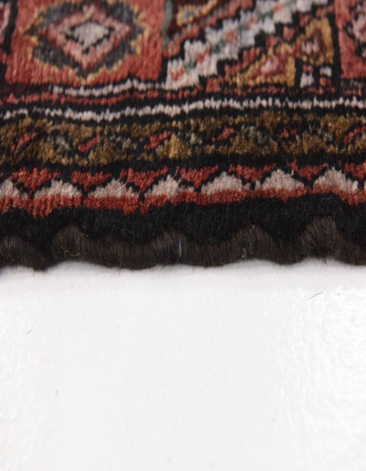 Detail image of  3' 9 x 10' 4  Hand Knotted Hossainabad Persian Wool Runner Rug