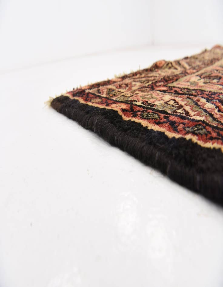 Detail image of  5' 3 x 11'  Hand Knotted Hossainabad Persian Wool Runner Rug