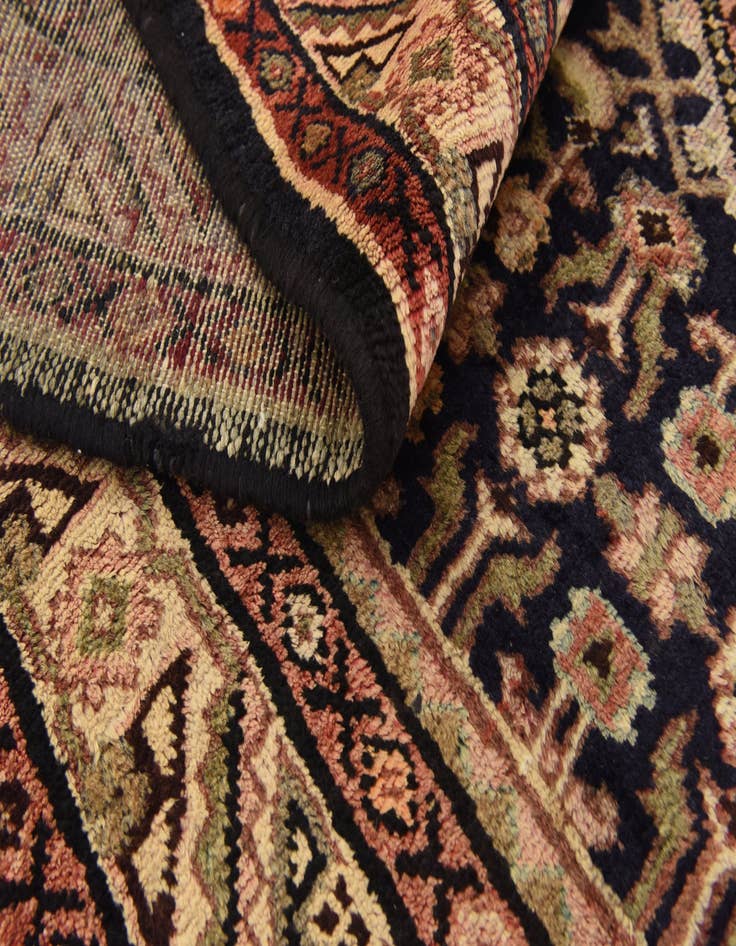 Detail image of  5' 3 x 11'  Hand Knotted Hossainabad Persian Wool Runner Rug