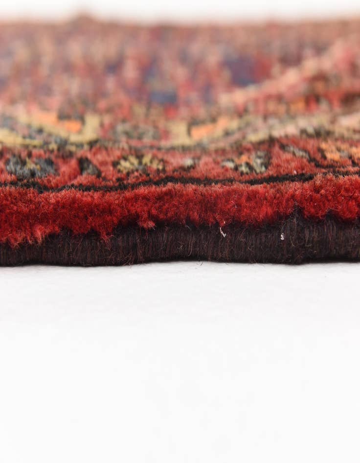 Detail image of 3' 8 x 10' 6 Hand Knotted Hossainabad Persian Wool Runner Rug