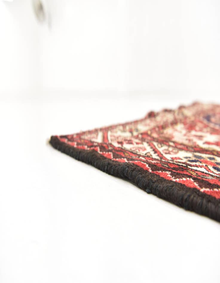 Detail image of  3' 8 x 10' 2  Hand Knotted Hossainabad Persian Wool Runner Rug