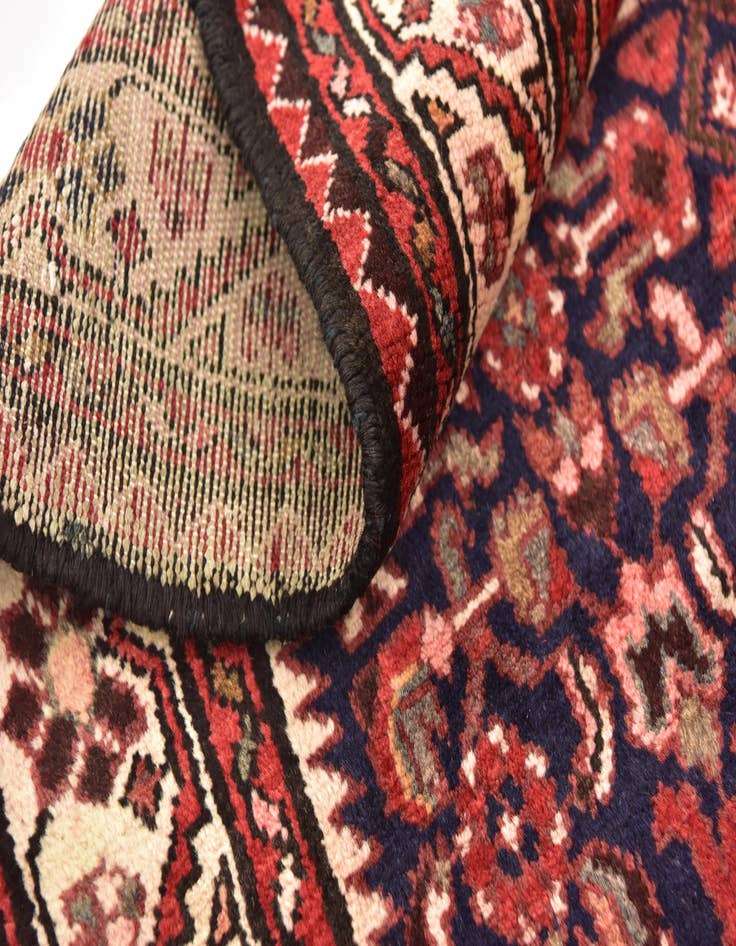 Detail image of  3' 8 x 10' 2  Hand Knotted Hossainabad Persian Wool Runner Rug