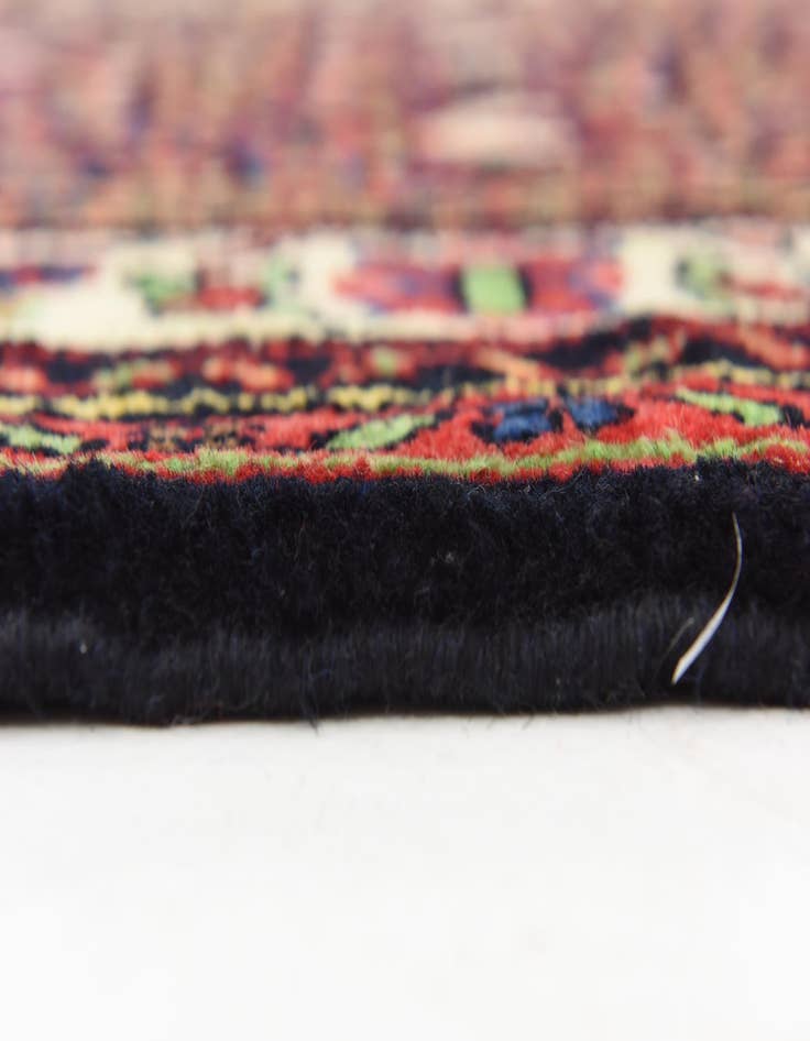 Detail image of  3' 7 x 10' 5  Hand Knotted Hossainabad Persian Wool Runner Rug