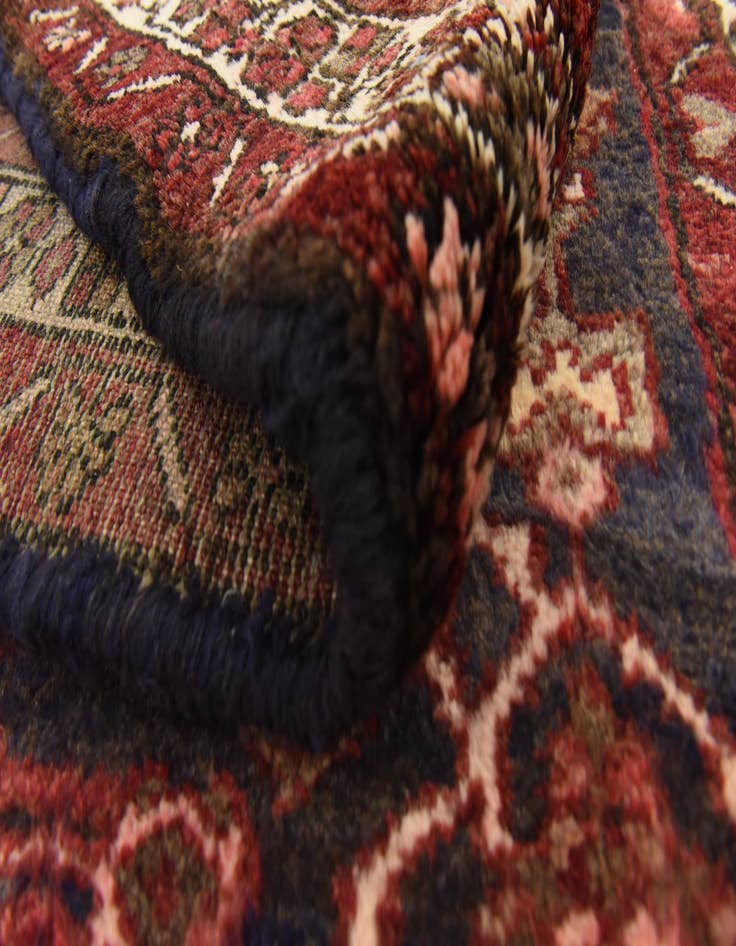 Detail image of  3' 6 x 9' 8  Hand Knotted Hossainabad Persian Wool Runner Rug