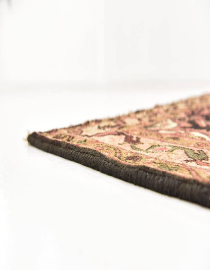 Detail image of  3' 9 x 10' 2  Hand Knotted Hossainabad Persian Wool Runner Rug