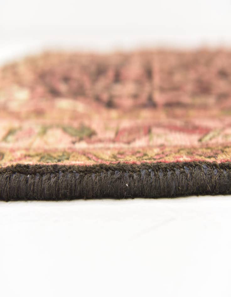 Detail image of  3' 9 x 10' 2  Hand Knotted Hossainabad Persian Wool Runner Rug