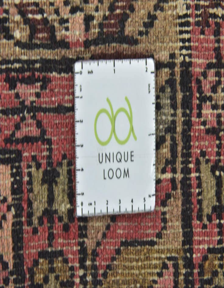 Detail image of  3' 7 x 10' 3  Hand Knotted Hossainabad Persian Wool Runner Rug