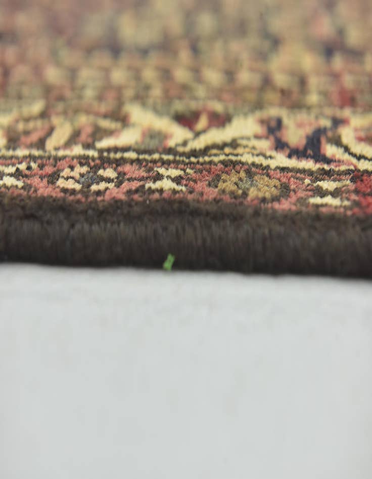 Detail image of  3' 9 x 10'  Hand Knotted Hossainabad Persian Wool Runner Rug