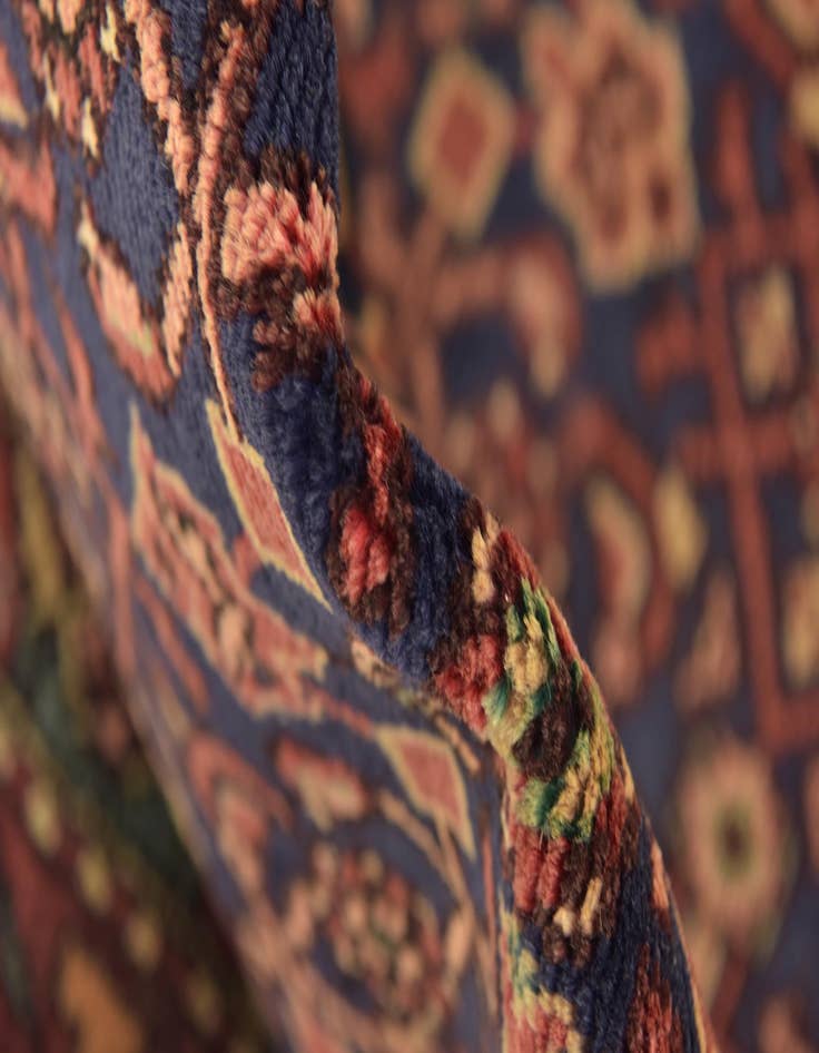 Detail image of  3' 8 x 10' 2  Hand Knotted Hossainabad Persian Wool Runner Rug