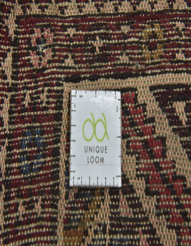 Detail image of  3' 8 x 10' 7  Hand Knotted Hossainabad Persian Wool Runner Rug