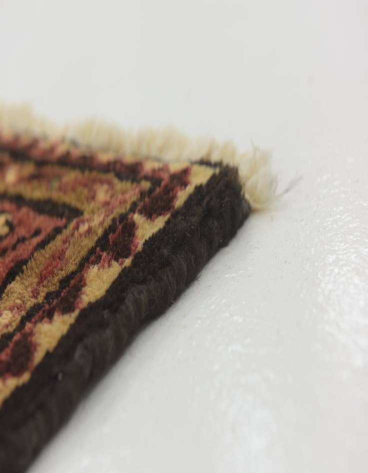 Detail image of  3' 8 x 9' 9  Hand Knotted Hossainabad Persian Wool Runner Rug