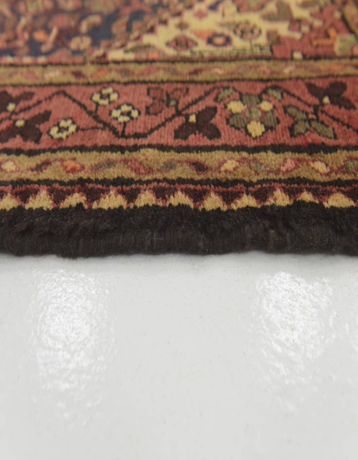 Detail image of  3' 8 x 9' 9  Hand Knotted Hossainabad Persian Wool Runner Rug