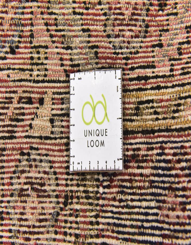 Detail image of  3' 7 x 10' 6  Hand Knotted Hossainabad Persian Wool Runner Rug