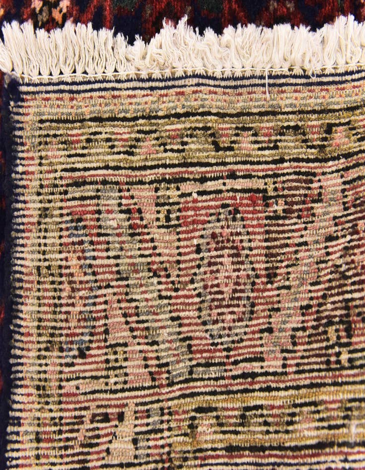Detail image of  3' 7 x 10' 6  Hand Knotted Hossainabad Persian Wool Runner Rug