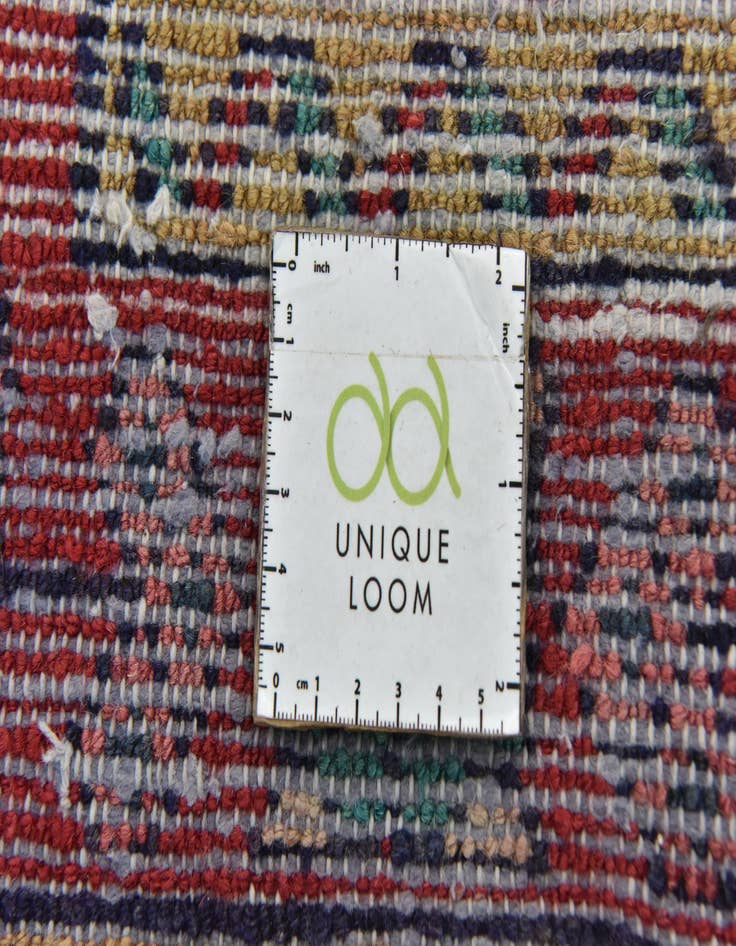 Detail image of  3' 6 x 9' 8  Hand Knotted Hossainabad Persian Wool Runner Rug