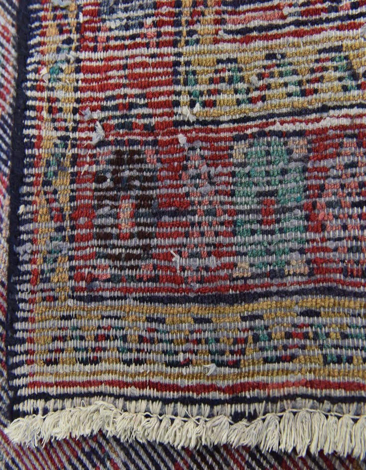 Detail image of  3' 6 x 9' 8  Hand Knotted Hossainabad Persian Wool Runner Rug