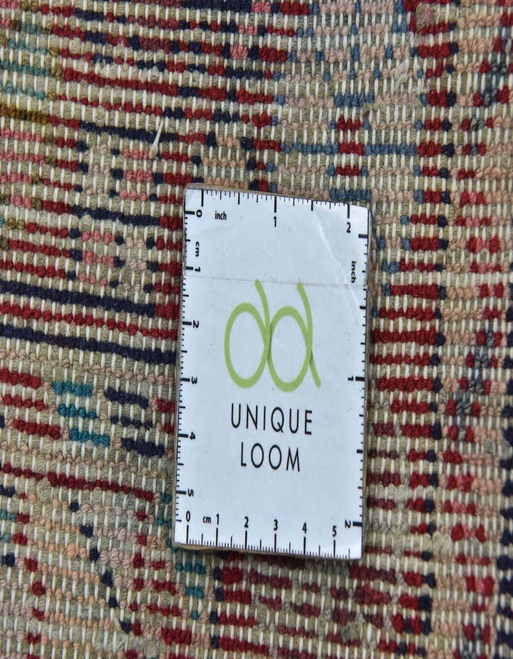 Detail image of  3' 6 x 9' 8  Hand Knotted Hossainabad Persian Wool Runner Rug