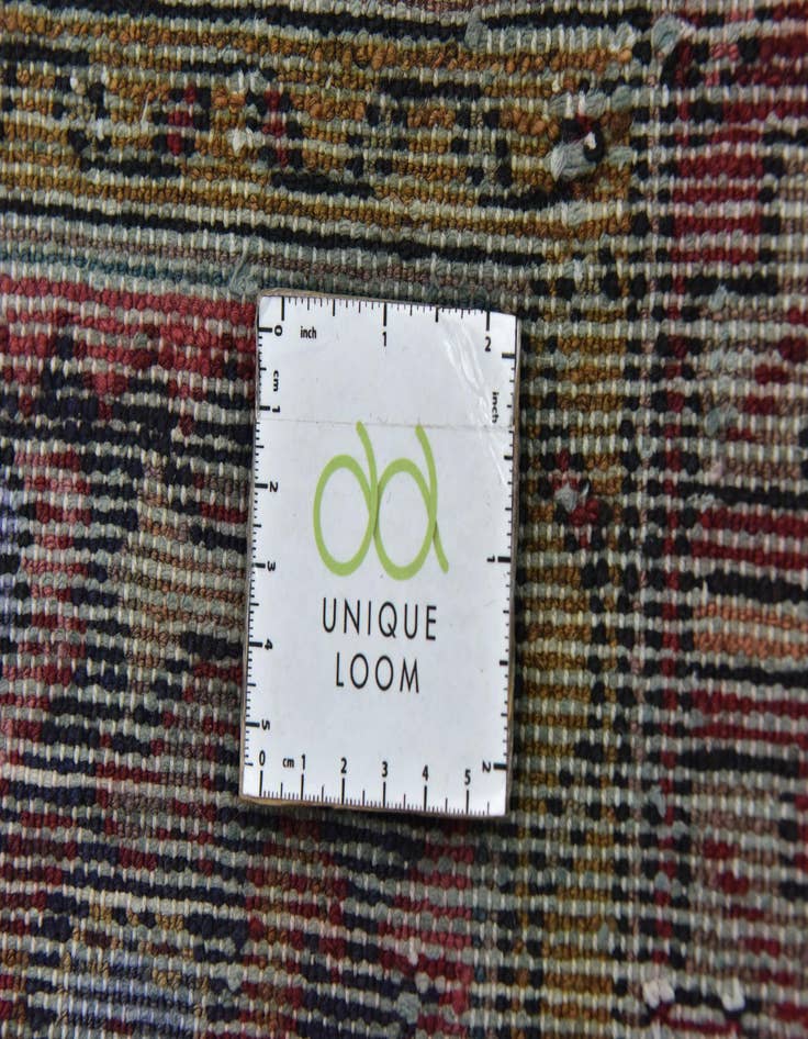 Detail image of  3' 7 x 9' 6  Hand Knotted Hossainabad Persian Wool Runner Rug